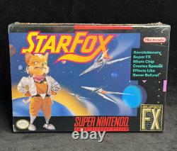 Star Fox (Nintendo SNES, 1993) Brand New & Factory Sealed