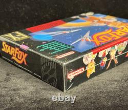 Star Fox (Nintendo SNES, 1993) Brand New & Factory Sealed