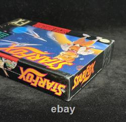 Star Fox (Nintendo SNES, 1993) Brand New & Factory Sealed
