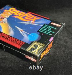 Star Fox (Nintendo SNES, 1993) Brand New & Factory Sealed