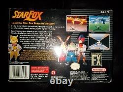 Star Fox (Super Nintendo SNES) Authentic Complete in Box CIB w Manual