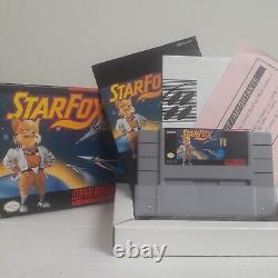 Starfox for Super Nintendo SNES Authentic by Nintendo