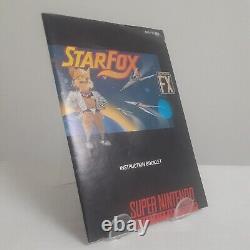 Starfox for Super Nintendo SNES Authentic by Nintendo