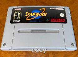 Starwing Competition Extremely Rare Super Nintendo Game SNES Near Mint