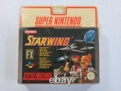 Starwing Super Nnintendo (snes) Pal-fah Hard Blister (new New)