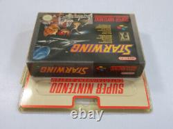 Starwing Super Nnintendo (snes) Pal-fah Hard Blister (new New)