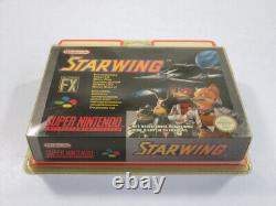 Starwing Super Nnintendo (snes) Pal-fah Hard Blister (new New)