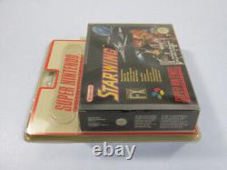 Starwing Super Nnintendo (snes) Pal-fah Hard Blister (new New)