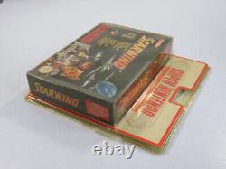 Starwing Super Nnintendo (snes) Pal-fah Hard Blister (new New)