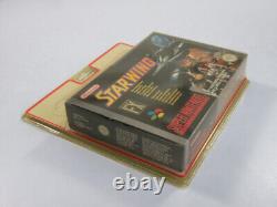 Starwing Super Nnintendo (snes) Pal-fah Hard Blister (new New)