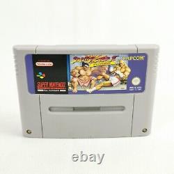 Street Fighter 2 Turbo SNES Super Nintendo Console Boxed PAL