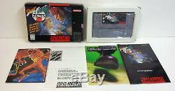Street Fighter Alpha 2 Super Nintendo 1996 SNES Complete CIB Tested & Played