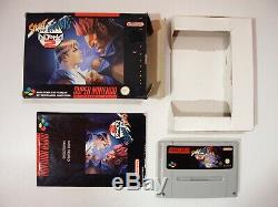Street Fighter Alpha 2 Super Nintendo SNES Pal Euro