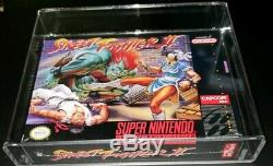 Street Fighter II 2 1st Print Japan Super Nintendo SNES New Sealed MINT VGA 85+