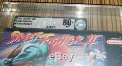 Street Fighter II 2 Super Nintendo SNES New Sealed Near Mint VGA 80+ Awesome SF2