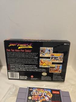 Street Fighter II & II TURBO Super Nintendo SNES