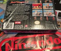 Street Fighter II SNES Super Nintendo Complete CIB, Tested And Working! Mint