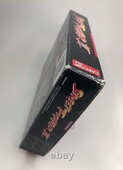 Street Fighter II (Super Nintendo SNES, 1992) Complete In box CIB with Reg card