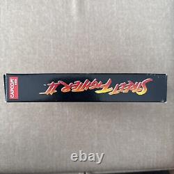 Street Fighter II Super Nintendo SNES COMPLETE CIB Authentic Great Condition