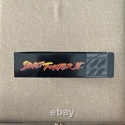 Street Fighter II Super Nintendo SNES COMPLETE CIB Authentic Great Condition