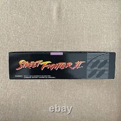 Street Fighter II Super Nintendo SNES COMPLETE CIB Authentic Great Condition