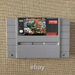 Street Fighter II Super Nintendo SNES COMPLETE CIB Authentic Great Condition