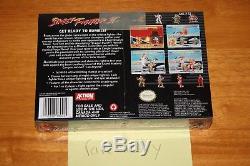 Street Fighter II (Super Nintendo SNES) NEW SEALED V-SEAM MINT, CASE FRESH