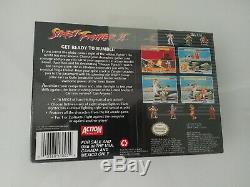 Street Fighter II Super Nintendo SNES New Sealed NES Mint Condition Beauty