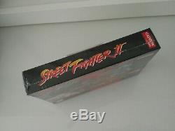 Street Fighter II Super Nintendo SNES New Sealed NES Mint Condition Beauty