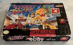 Street Racer (Super Nintendo SNES, 1994) Box Manual Cartridge Game Authentic