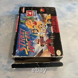 Street Racer (Super Nintendo SNES, 1994) Box Manual Cartridge Game Authentic