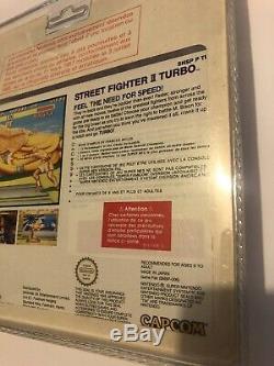 Street fighter 2 turbo Neuf Blister Rigide Super Nintendo Factory Sealed Snes