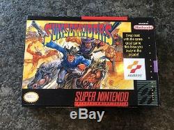 Sunset Riders For Super Nintendo Snes Complete In Box With Instructions