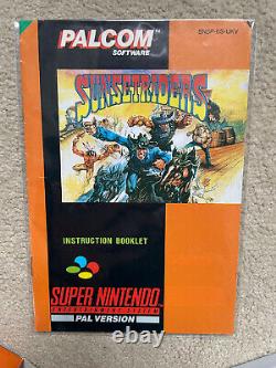 Sunset Riders SNES. Rare PAL UK sunset Riders For Super Nintendo Complete. VGC