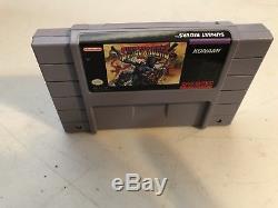 Sunset Riders (Super Nintendo, 1993) SNES Authentic USA Tested & Working