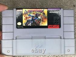 Sunset Riders (Super Nintendo SNES) Complete CIB with Poster COLLECTOR