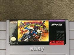 Sunset Riders (Super Nintendo SNES) Complete CIB with Poster COLLECTOR