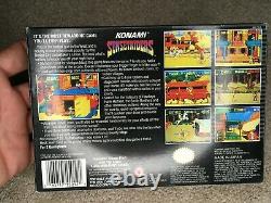 Sunset Riders (Super Nintendo SNES) Complete CIB with Poster COLLECTOR