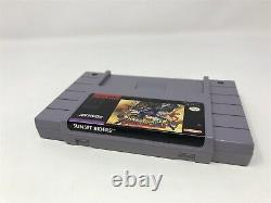 Sunset Riders Super Nintendo Snes Game Cartridge Only VERY FUN AND RARE