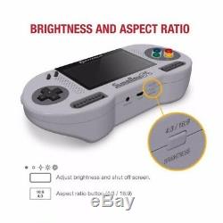 SupaBoy Portable Super Nintendo Console SNES SFC Famicom + Super Game Boy Adapt