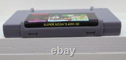 Super 3D Noah's Ark (SNES) Super Nintendo CIB