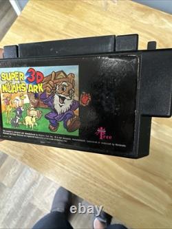 Super 3D Noah's Ark (Super Nintendo SNES, 1994) Wisdom Tree 100% Authentic Orig