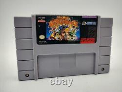 Super Adventure Island 2 Hudson Soft Nintendo SNES 1995 authentic tested working