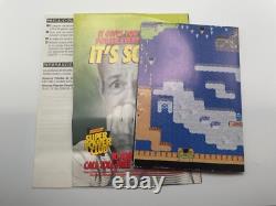 Super Adventure Island II 2 Super Nintendo, 1995 SNES CIB Complete With Poster