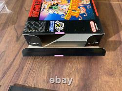 Super Adventure Island II 2 (Super Nintendo, SNES) Complete in box +Poster +Reg