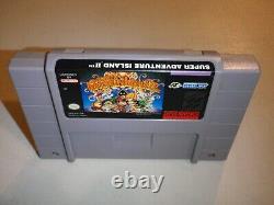 Super Adventure Island II Snes Super Nintendo Game