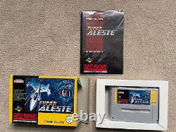 Super Aleste SNES. UK PAL Complete. Super Aleste For Super Nintendo