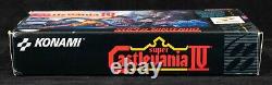 Super Castlevania IV 4(Super Nintendo 1991) SNES Complete CIB W Mag Regt TESTED