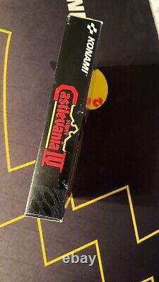 Super Castlevania IV 4 Super Nintendo SNES CIB Complete Box Manual Authentic