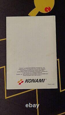 Super Castlevania IV 4 Super Nintendo SNES CIB Complete Box Manual Authentic